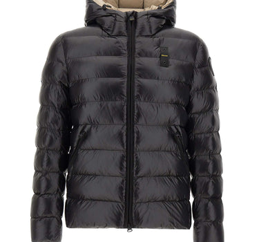 BLAUER Piumino "Adams" BLACK Uomo 