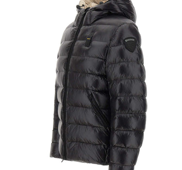 BLAUER Piumino "Adams" BLACK Uomo 