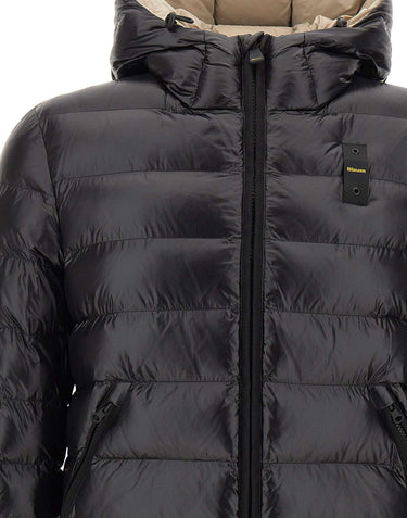 BLAUER Piumino "Adams" BLACK Uomo 