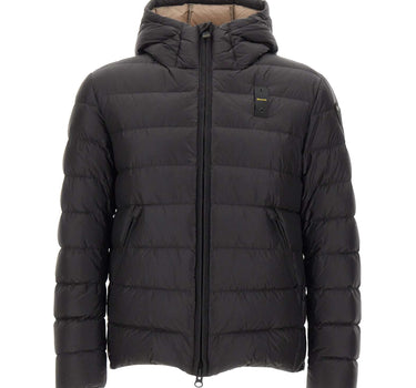BLAUER Piumino "Acton" BLACK Uomo 