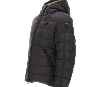 BLAUER Piumino "Acton" BLACK Uomo 