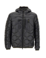 BLAUER Piumino "Wave" BLACK Uomo 