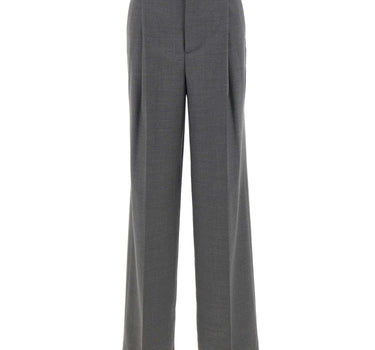 BLUMARINE Pantaloni a palazzo con pinces GREY Donna 