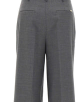 BLUMARINE Pantaloni a palazzo con pinces GREY Donna 