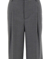 BLUMARINE Pantaloni a palazzo con pinces GREY Donna 