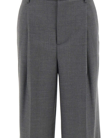 BLUMARINE Pantaloni a palazzo con pinces GREY Donna 