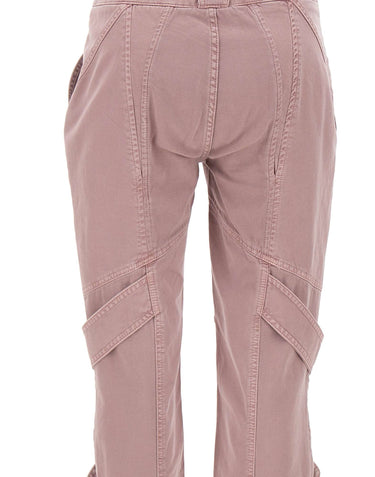 BLUMARINE Jeans cargo con cintura Pink Donna 