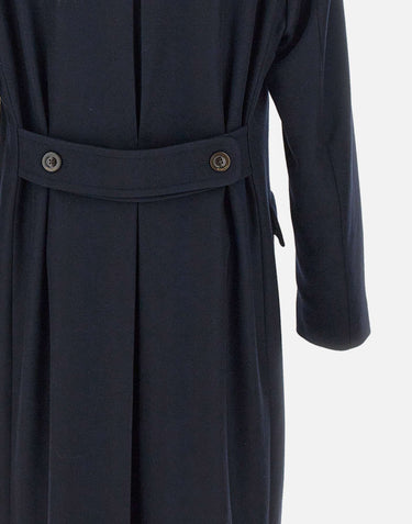 BOGLIOLI Cappotto in misto lana doppiopetto BLUE Uomo 