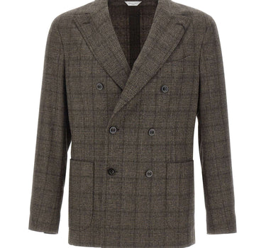 BOGLIOLI Blazer doppiopetto in misto lana GREY Uomo 