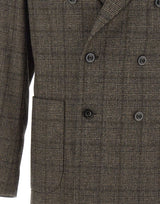 BOGLIOLI Blazer doppiopetto in misto lana GREY Uomo 