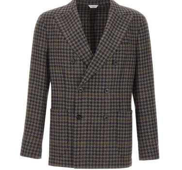 BOGLIOLI Blazer doppiopetto in lana e cashmere MULTICOLOR Uomo 