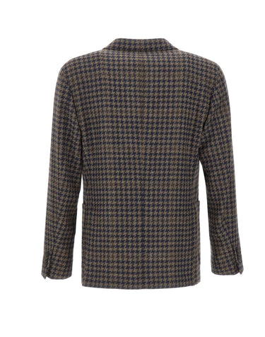 BOGLIOLI Blazer doppiopetto in lana e cashmere MULTICOLOR Uomo 
