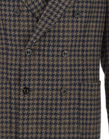 BOGLIOLI Blazer doppiopetto in lana e cashmere MULTICOLOR Uomo 