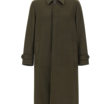 BOGLIOLI Cappotto Loden in misto lana GREEN Uomo 