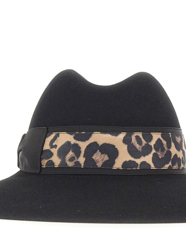 BORSALINO Cappello "Claudette" BLACK Donna 