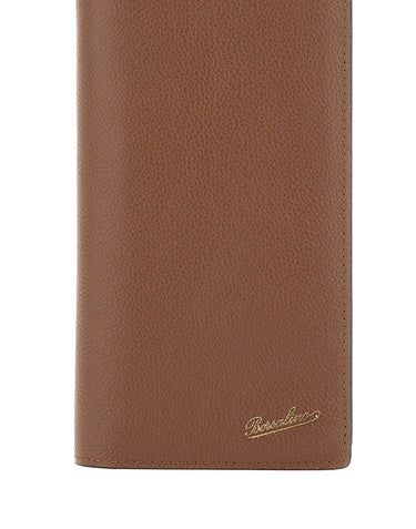 BORSALINO Portafogli in pelle BROWN Donna 