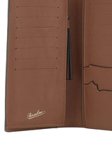 BORSALINO Portafogli in pelle BROWN Donna 