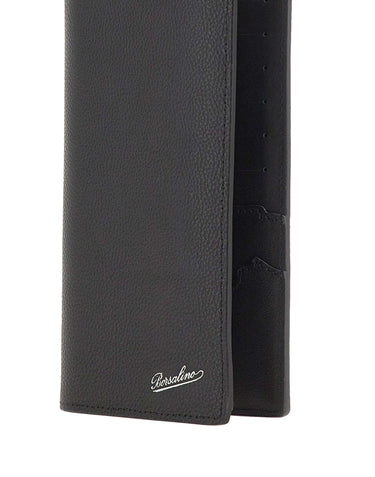 BORSALINO Portafogli in pelle BLACK Donna 