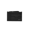 BORSALINO Portacarte in pelle con zip BLACK Uomo 