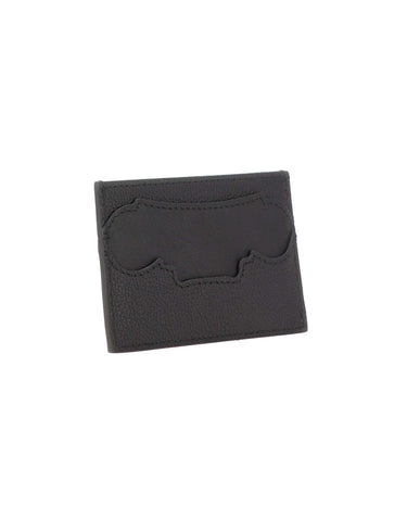 BORSALINO Portacarte in pelle BLACK Donna 