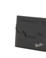 BORSALINO Portacarte in pelle BLACK Donna 