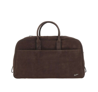BORSALINO Borsone in pelle nabuk BROWN Donna 