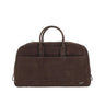 BORSALINO Borsone in pelle nabuk BROWN Donna 