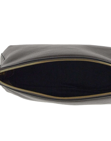 BORSALINO Pochette in pelle BROWN Donna 