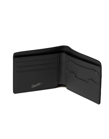 BORSALINO Portafogli in pelle BLACK Uomo 