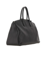 BORSALINO Borsone da weekend in pelle BLACK Donna 