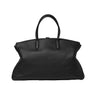 BORSALINO Borsone da weekend in pelle BLACK Uomo 