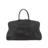 BORSALINO Borsone da weekend in pelle BLACK Donna 
