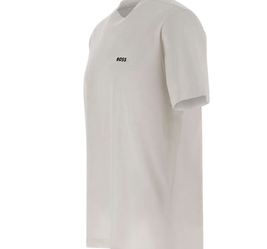 BOSS T-shirt in cotone WHITE Uomo 