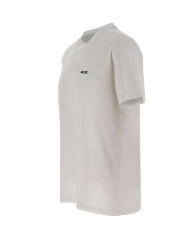 BOSS T-shirt in cotone WHITE Uomo 