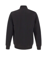 BOSS Felpa con zip BLACK Uomo 