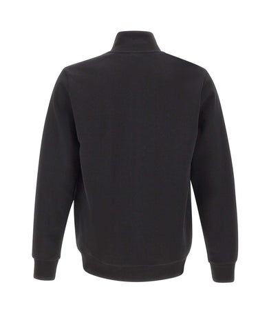 BOSS Felpa con zip BLACK Uomo 