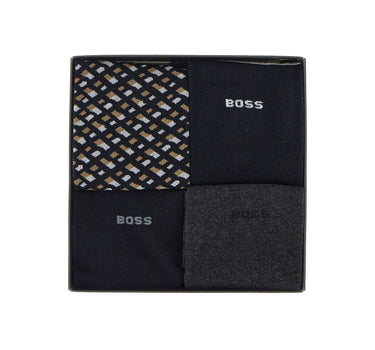 BOSS Set 4 paia di calze in misto cotone MULTICOLOR Uomo 