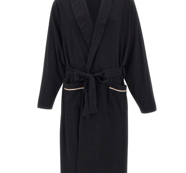 BOSS Vestaglia in cotone BLACK Uomo 