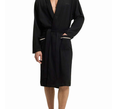 BOSS Vestaglia in cotone BLACK Uomo 