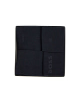 BOSS Set 4 paia di calze in misto cotone BLACK Uomo 