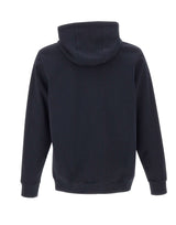 BOSS Felpa con zip BLUE Uomo 
