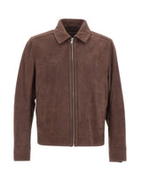 BOSS Giacca in pelle "H-Malbano7" BROWN Uomo 