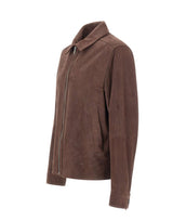 BOSS Giacca in pelle "H-Malbano7" BROWN Uomo 