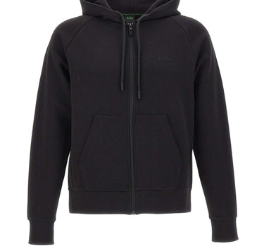 BOSS Felpa in cotone BLACK Uomo 