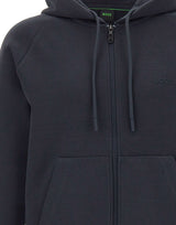 BOSS Felpa in cotone BLUE Uomo 