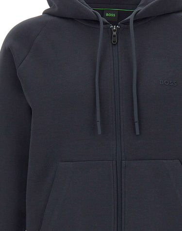 BOSS Felpa in cotone BLUE Uomo 