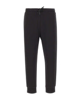 BOSS Pantaloni di tuta in jersey di cotone BLACK Uomo 