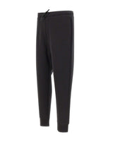 BOSS Pantaloni di tuta in jersey di cotone BLACK Uomo 
