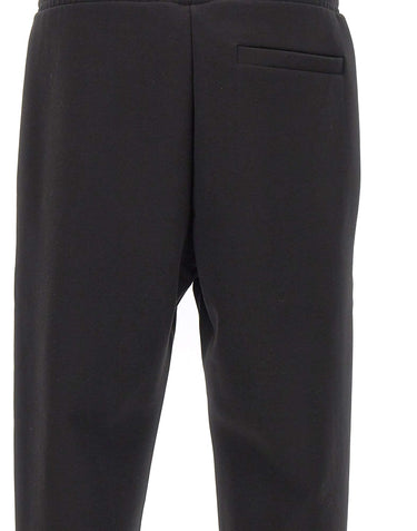 BOSS Pantaloni di tuta in jersey di cotone BLACK Uomo 