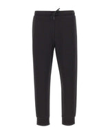 BOSS Pantaloni di tuta in jersey di cotone BLACK Uomo 